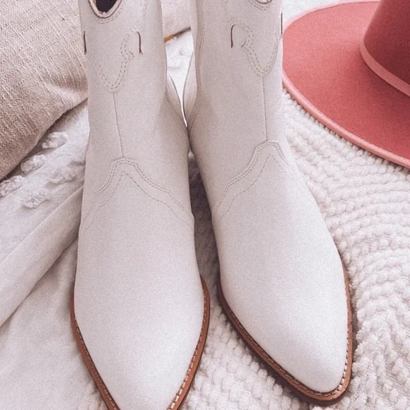 blank note cowboy cowgirl booties - Picture 3 of 7